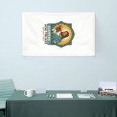 Jesus Wazige QR-code wordt niet gescand Menu Tech  Spandoek (Beurs)