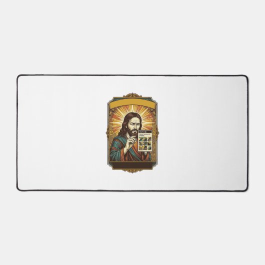 Jesus Wazige Trap Captcha Test Tech Beveiliging Hu Bureaumat (Voorkant)