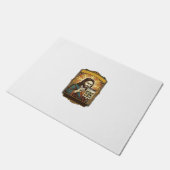 Jesus Wazige Trap Captcha Test Tech Beveiliging Hu Deurmat (Schuin)