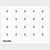 Jesus Wazige Trap Captcha Test Tech Beveiliging Hu Hart Sticker (Vel)