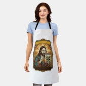 Jesus Wazige Trap Captcha Test Tech Beveiliging Hu Schort (Gedragen)