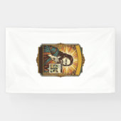 Jesus Wazige Trap Captcha Test Tech Beveiliging Hu Spandoek (Horizontaal)