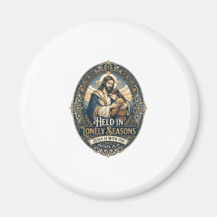 Jesus Weduwe Weduwnaar Aanmoediging Vintage T-shir Magneet