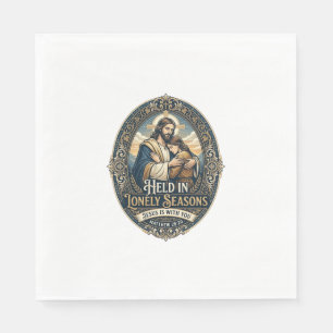 Jesus Weduwe Weduwnaar Aanmoediging Vintage T-shir Servet