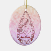 Jesus Weende  Keramisch Ornament (Rechts)
