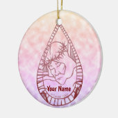 Jesus Wept  Keramisch Ornament (Links)