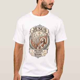 Jesus Wierook Gebed Opgestaan Jesus Wierook Gebed T-shirt