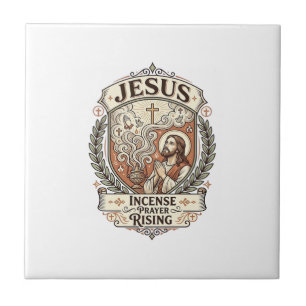 Jesus Wierook Gebed Opgestaan Jesus Wierook Gebed Tegeltje