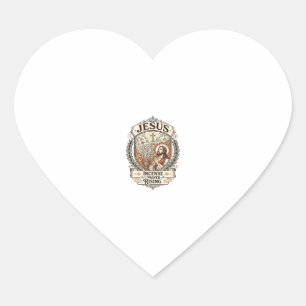 Jesus Wierook Gebed Stijgend Jesus Wierook Gebed R Hart Sticker