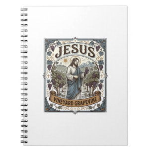 Jesus Wijngaard Wijnstok Jesus Wijngaard Wijnstok  Notitieboek