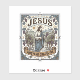 Jesus Wijngaard Wijnstok Jesus Wijngaard Wijnstok Sticker
