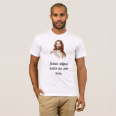 Jesus Wipes Tears No One Sees T-shirt (Voorkant volledig)