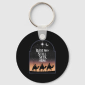 Jesus Wise Men Still Seek Him Christian Christmas  Sleutelhanger (Voorkant)