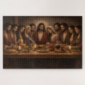 Jesus With Family And Mary Magdalene Supper  Legpuzzel (Horizontaal)