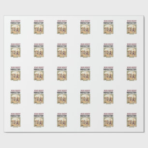Jesus Woestijnklooster Jesus Woestijnklooster Chri Cadeaupapier