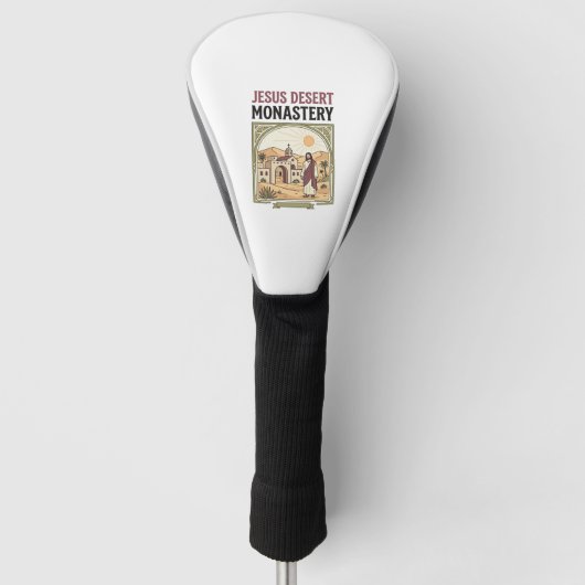 Jesus Woestijnklooster Jesus Woestijnklooster Chri Golfheadcover (Voorkant)