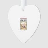 Jesus Woestijnklooster Jesus Woestijnklooster Chri Ornament (voorkant)