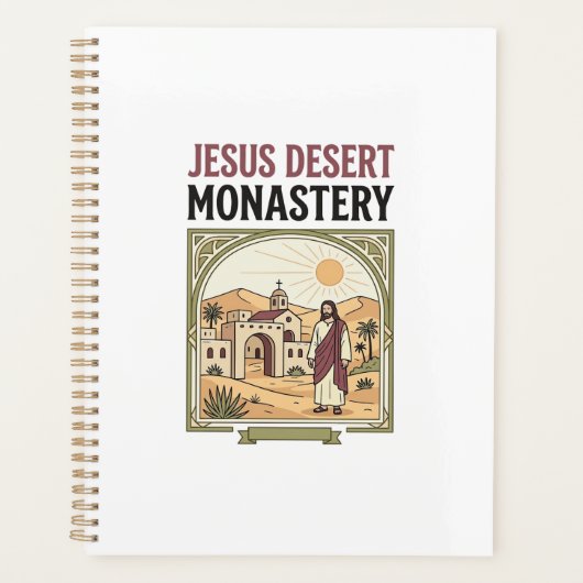 Jesus Woestijnklooster Jesus Woestijnklooster Chri Planner (Voorkant)