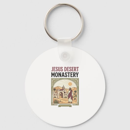 Jesus Woestijnklooster Jesus Woestijnklooster Chri Sleutelhanger (Voorkant)