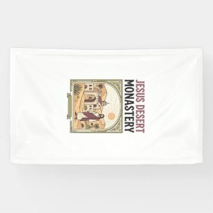 Jesus Woestijnklooster Jesus Woestijnklooster Chri Spandoek