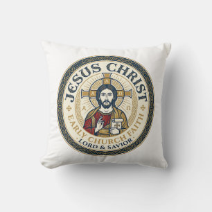 Jesus Woestijnvaders Oud Christelijk T-Shirt Ins Kussen
