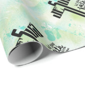 Jesus Word Art Cadeaupapier (Rol Hoek)