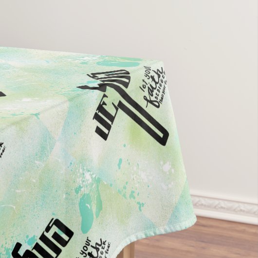 Jesus Word Art Tafelkleed (Voorbeeld)