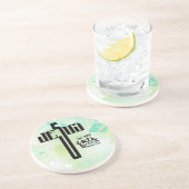 Jesus Word Art Zandsteen Onderzetter (Zijkant)