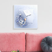 Jesus Word Premium Wrapped Canvas (gloss) Afdruk (Insitu (Woonkamer))