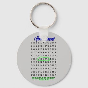Jesus Word Search Puzzle Sleutelhanger