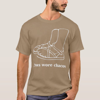 Jesus Wore Chacos T-shirt