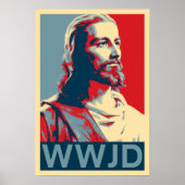 Jesus WWJD Poster (Voorkant)