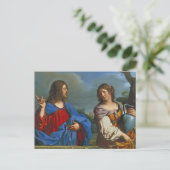 Jesus y la Samaritana en el pozo Briefkaart (Staand voorkant)