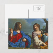 Jesus y la Samaritana en el pozo Briefkaart (Voorkant / Achterkant)