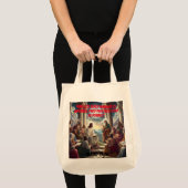 Jesús y los Discípulos: Mateo 19:26 Tote Bag (Voorkant (product))