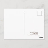 Jesus Yeshua in het Hebreeuws Briefkaart (Achterkant)