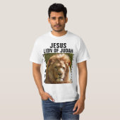 JESUS YESHUA LION OF JUDAH T-shirts t - shirts (Voorkant volledig)