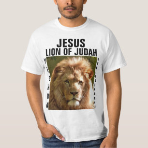 JESUS YESHUA LION OF JUDAH T-shirts t - shirts