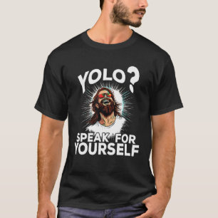 Jesus YOLO Meme Grappig Christelijk Pasen T Shirt