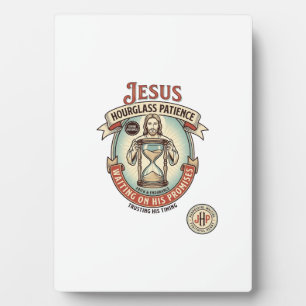 Jesus Zandloper Geduld Jesus Zandloper Geduld  Fotoplaat