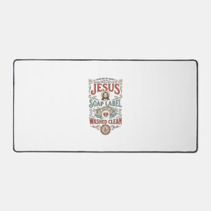 Jesus Zeep Label Gewassen Schoon Jezus Zeep Gewass Bureaumat