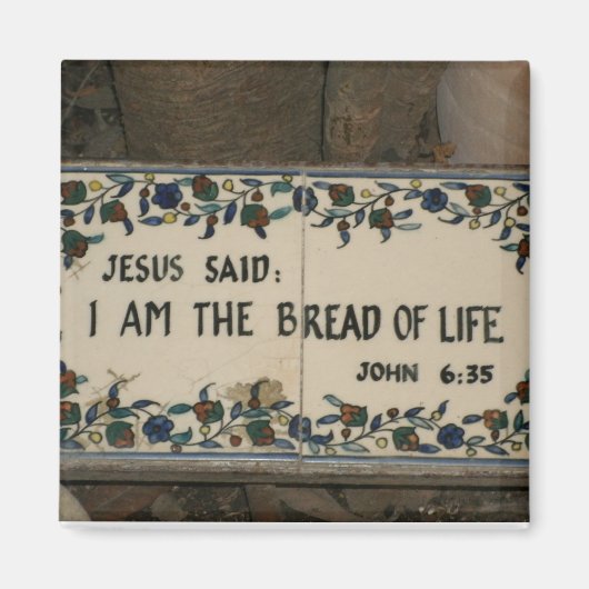 JESUS zei magneet Jeruzalem Israël (Voorkant)