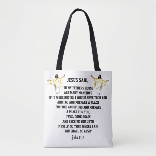 JESUS ZEI TASCHE TOTE BAG (Voorkant)