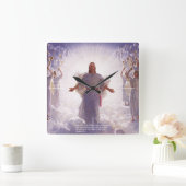 Jesus & zijn Engelen 1 Klok van de Muur (Huis)