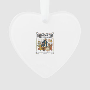 Jesus zorgt voor ouder wordende ouders Grafische T Ornament