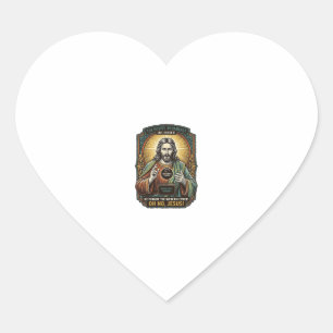 Jesus Zwart Scherm Vergeten Webcam Hoes Virtueel  Hart Sticker