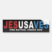 JesUSAves Bumpersticker (Voorkant)