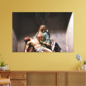Jesusbannerafdruk Foto 18 Canvas Afdruk (Insitu (Woonkamer))