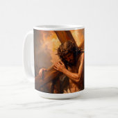 Jesusbeker met Kruis Koffiemok (Voorkant links)