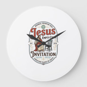 Jesusbijeenkomst lege stoel uitnodiging Jesus lege Grote Klok